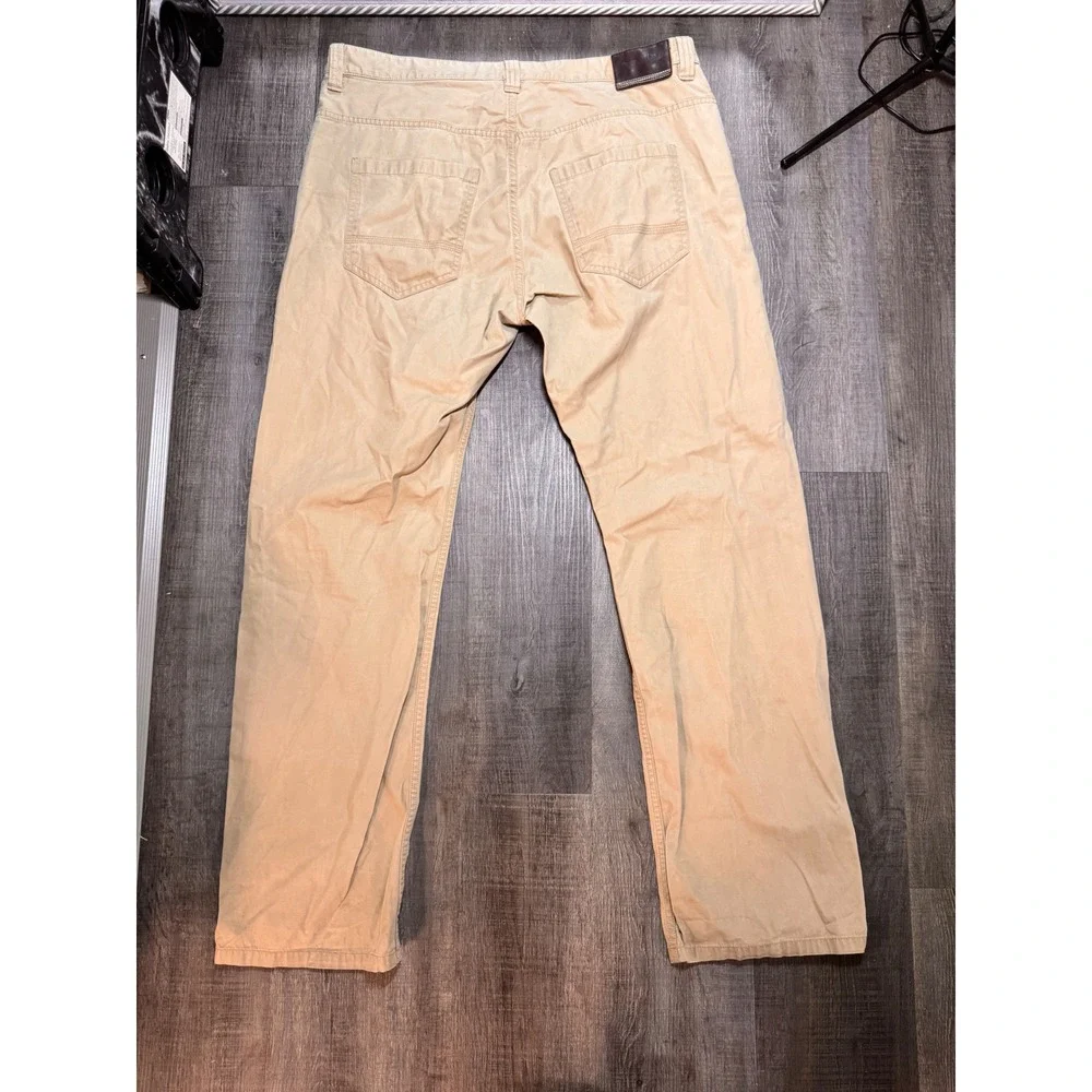 Timberland Earthkeepers Blacksville Mens 36 Straight Fit Khaki Chino Pants Tan